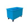 450 litre tub trolley in light blue colour